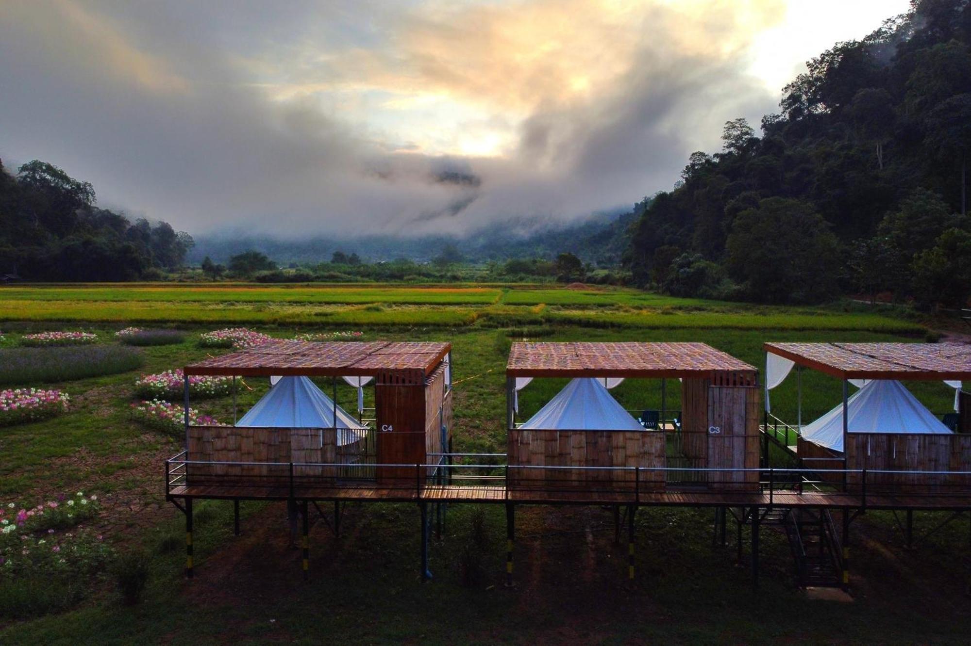 เนเจอร์วัลเล่ย์แคมป์ ปางมะผ้า Hotel Kültér fotó